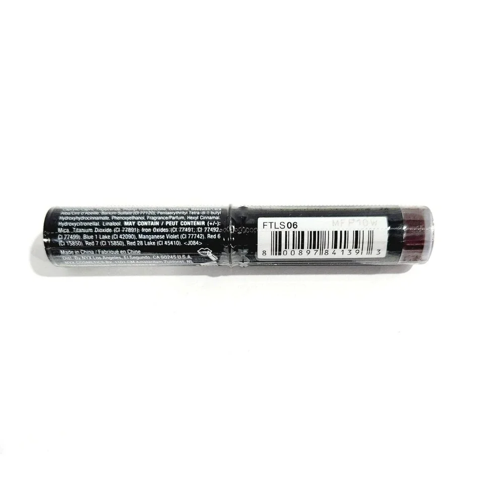 NYX‎ PROFESSIONAL MAKEUP Cosmetics Full Throttle Lipstick Night Crawler FTLS06
